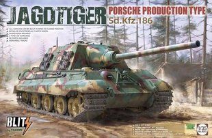 1/35 САУ Sd.Kfz.186 Jagdtiger Porsche Production type, серія Blitz (Takom 8003), збірна модель