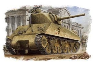 1/48 M4A3 Sherman американский танк (HobbyBoss 84803) сборная модель
