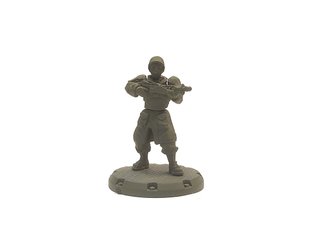 30mm The "Recon Boy", Recon Rangers Squad, мініатюра DUST Tactics, пластикова нефарбована