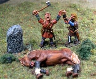 Gripping Beast Miniatures - Sacrifice To Odin - GRB-VIG12