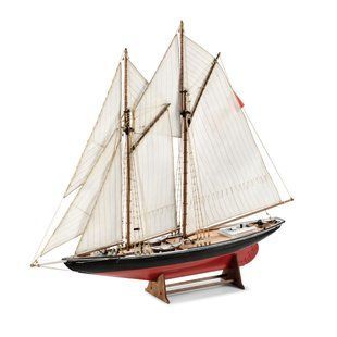 1/100 Шхуна Пуританин (Amati Modellismo 1447 Bluenose), сборная деревянная модель