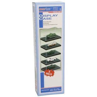 Підставки 90х51х38 мм із прозорим ковпаком, 5 штук, пластикові (Master Tools 09811 Display Case)