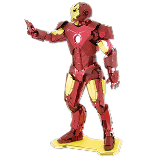 Iron Man Железный Человек, сборная металлическая модель (Metal Earth MMS322)