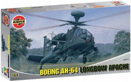 1/72 Boeing AH-64 Apache Longbow вертолет (Airfix 03077) сборная модель