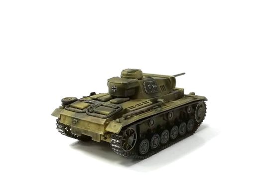 1/72 Німецький танк Pz.Kpfw.III Ausf.L (авторська робота), готова модель