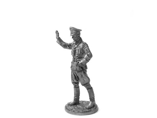 54 мм Обер-лейтенант фельджандармерии Вермахта, Германия 1940-45 годов (EK Castings WWII-42), коллекционная оловянная миниатюра