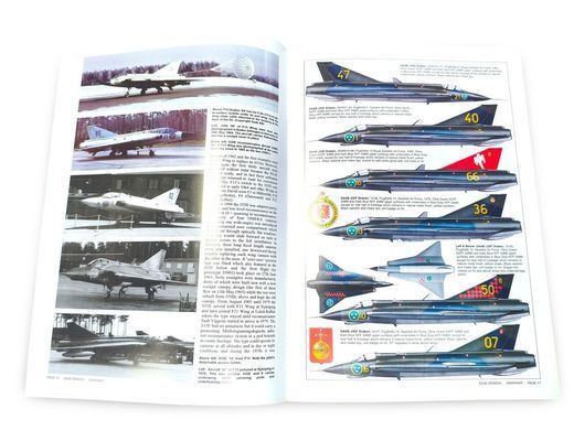Монографія "Saab Draken. Warpaint Series 80" by Tony Buttler (англійською мовою)