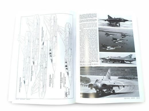 Монографія "Saab Draken. Warpaint Series 80" by Tony Buttler (англійською мовою)