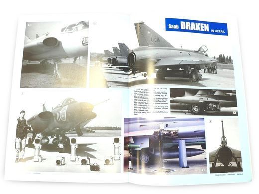 Монографія "Saab Draken. Warpaint Series 80" by Tony Buttler (англійською мовою)