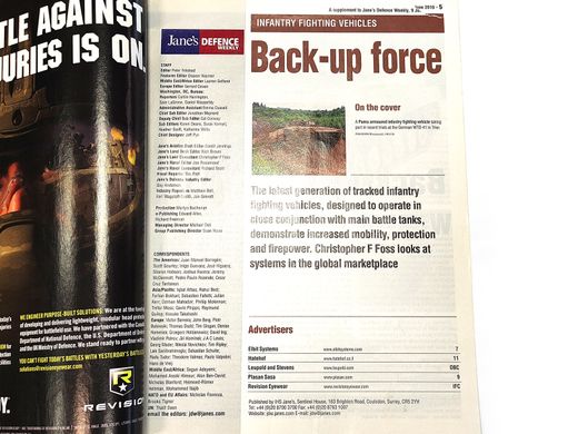 Журнал "Jane's Defence Weekly" 9 June 2010 (англійською мовою)