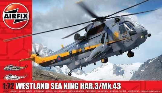 Airfix A04063 Westland Sea King HAR.3/Mk.43 Helicopter 1/72