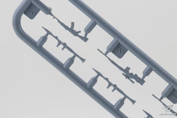 1/72 Набір фігур "Middle East Military Man Set", 25 фігур зі зброєю (T-Model TK7312), збірні пластикові