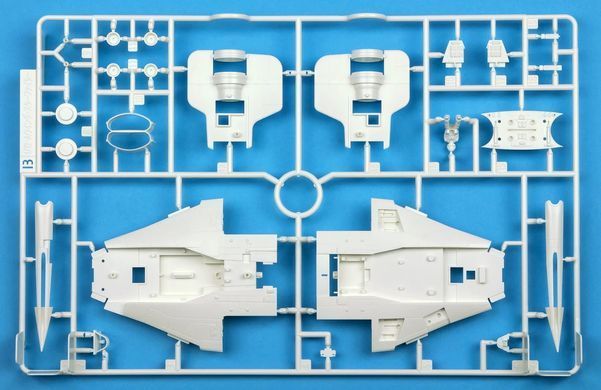 1/72 Star Wars A-Wing Starfighter, зореліт із Зоряних Війн (Revell / Bandai 01210), збірна модель, кольоровий пластик