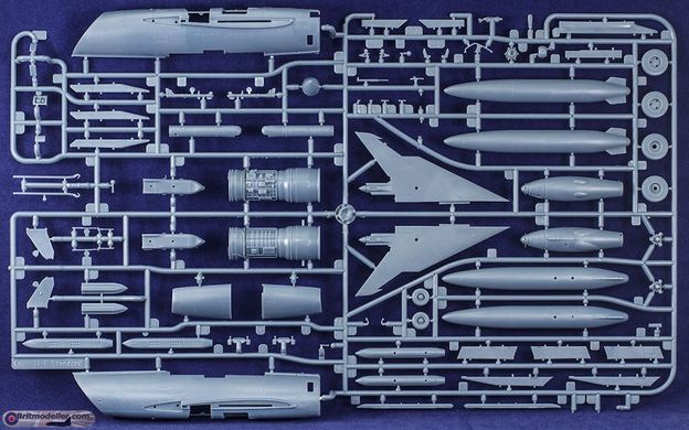 1/48 Dassault-Breguet Super Etendard французький палубний штурмовик (Zimi Model/Kitty Hawk 80138), збірна модель