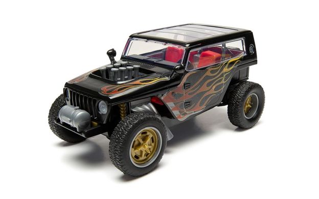 Автомобіль Jeep Quicksand Concept, LEGO-серія Quick Build (Airfix J6038), проста збірна модель для дітей