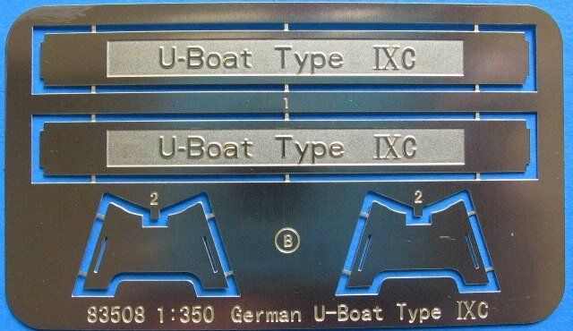 1/350 Type lX-C U-Boat германская подводная лодка (HobbyBoss 83508) сборная модель