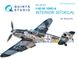 1/48 Обьемная 3D декаль для самолета Messerschmitt Bf-109G-6, интерьер, для моделей Tamiya (Quinta Studio QD48103)