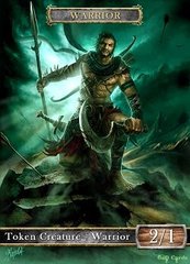 Warrior #5 Token Magic: the Gathering (Токен) GnD Cards
