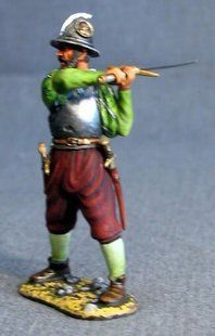 54 мм Spaniard with two-handed sword