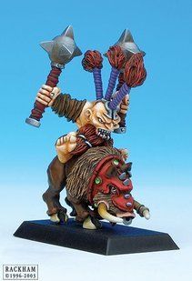 Confrontation Dwarfs Tir-Na-Bor - Boor on Razorback 2 - RACKNACV06