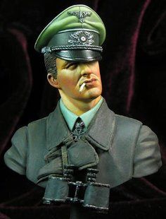 200 мм German Officer, WWII, бюст