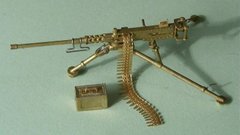 1/72 Пулемет Browning M2 Cal .50 на триноге, металлический (Mini World 7217)