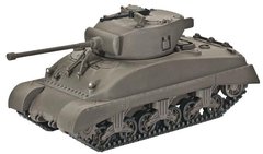 1/72 M4A1 Sherman американский средний танк (Revell 03196)