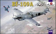 1/72 Messerschmitt Bf-109A (Amodel 72209) сборная модель