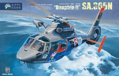 1/48 Гелікоптер Eurocopter SA.365N Dauphin II (Kitty Hawk 80107), збірна модель