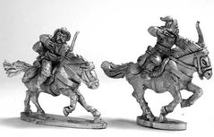 Mirliton Miniatures - Миниатюра 25-28 mm Fantasy - Steppes Horse Raiders with bow - MRLT-ME051