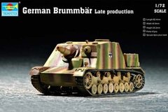 1/72 Brumbar поздняя версия, германская САУ (Trumpeter 07212) сборная модель