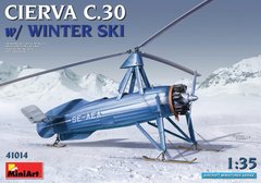 1/35 Автожир Cierva C.30 на лыжном шасси (Miniart 41014), сборная модель