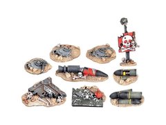 Mines, Bombs and Booby Traps, набор аксессуаров для Warhammer 40k (Games Workshop 64-42), сборные пластиковые