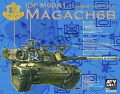 1/35 IDF M60A1 Magach 6B ізраільський танк (AFV Club AF35309), збірна модель