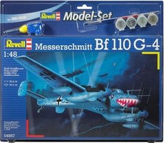 1/48 Messerschmitt Bf-110G-4 + клей + краски + кисточка (Revell 64857)