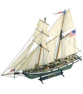 1/60 Американская шхуна "Харви", сборная деревянная модель (Artesania Latina 22416 American Schooner Harvey)