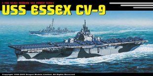 Aircraft Carrier U.S.S. "Essex" (CV-09) 1:700