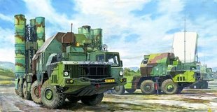 1/35 ЗРК С-300ПМУ, ракета 48Н6Е на самохідній пусковій установці 5П85С (Trumpeter 01038)