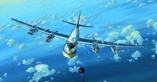 1/144 Літак Туполєв Ту-95МС (Trumpeter 03904), збірна модель
