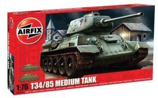 1/76 Т-34/85 советский средний танк (Airfix 01316) сборная модель