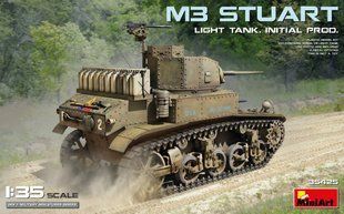 1/35 Легкий танк M3 Stuart начала производства (Miniart 35425), сборная модель