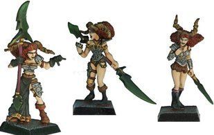 Fenryll Miniatures - Devil Girls - FNRL-FM52