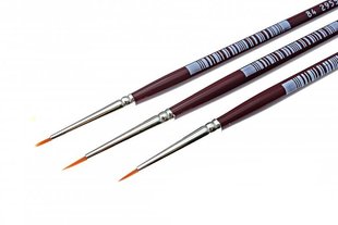 Набор Кистей, 3 шт: 4/0 + 3/0 + 2/0 (Vallejo P54998 Brush Set)