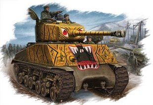 1/48 M4A3E8 Sherman американский танк (HobbyBoss 84804) сборная модель