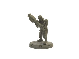 30mm "Death Dealer", Ranger Weapon Squad, мініатюра DUST Tactics, пластикова нефарбована