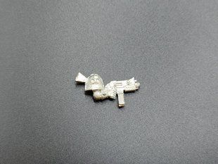 Death Guard Right Hand with Bolter, детали для миниатюр Warhammer 40000, металлические (Games Workshop)