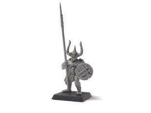 Marauder of Chaos, миниатюра Warhammer Fantasy Battles, собранная пластиковая (Games Workshop)