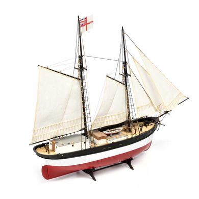 1/60 Шхуна Хантер судно-пастка Другої світової (Amati Modellismo 1450 Hunter Q-Ship), збірна дерев'яна модель