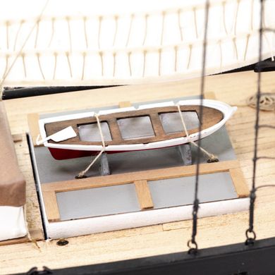1/60 Шхуна Хантер судно-пастка Другої світової (Amati Modellismo 1450 Hunter Q-Ship), збірна дерев'яна модель