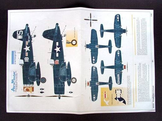 1/32 Vought F4U-4 Corsair американский истребитель (Trumpeter 02222) сборная модель